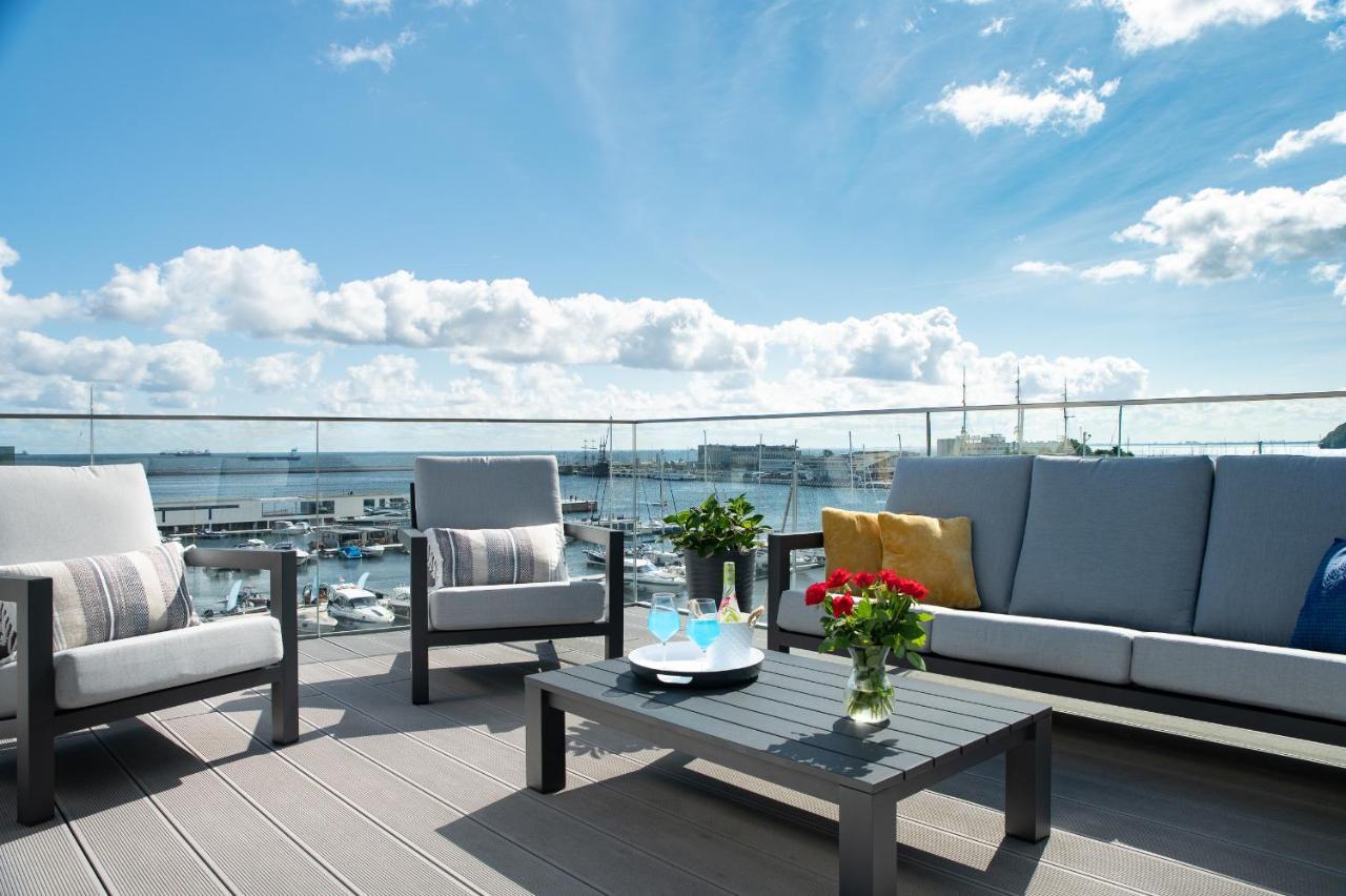 Yacht Park Premium Apartment Sea View Gdynia Exterior photo